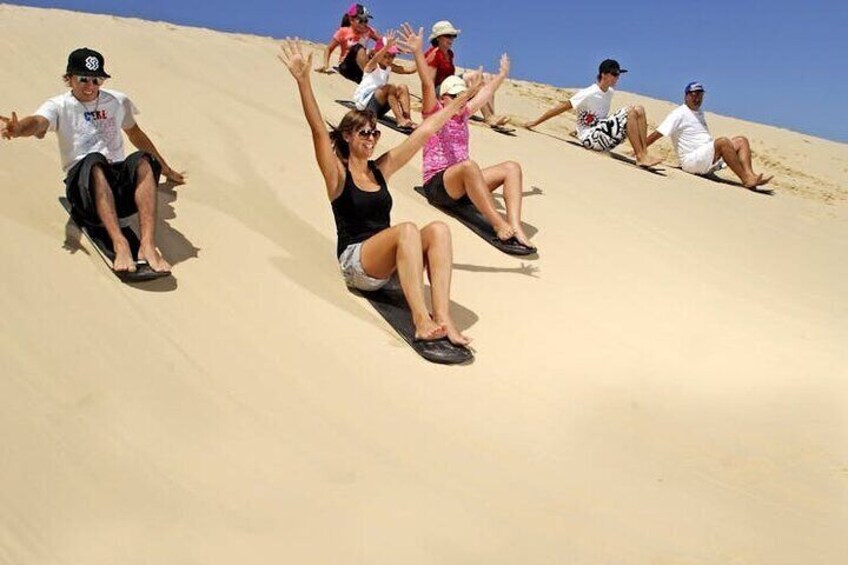 Experience Sandboarding Rush with Incredible Cave Views - Agadir