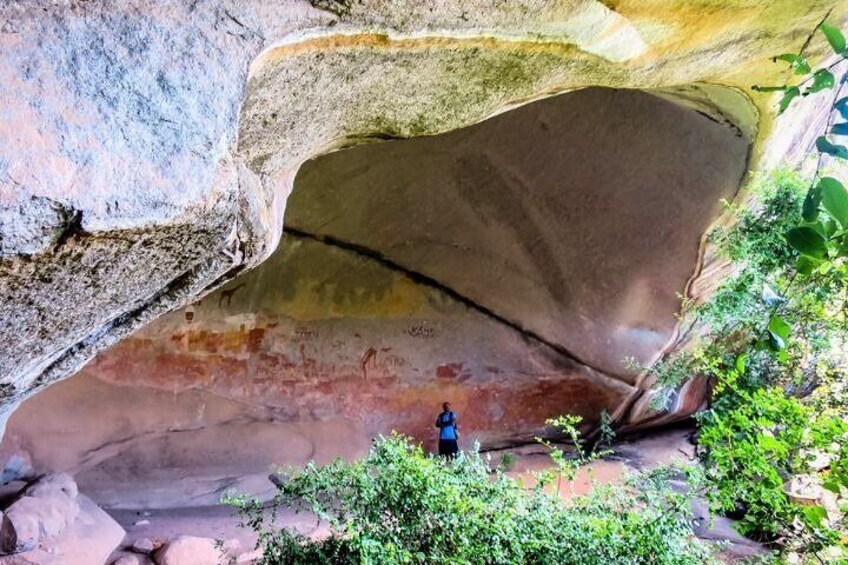 Tracing history—immersing in the stories told through centuries-old San Bushman rock art.