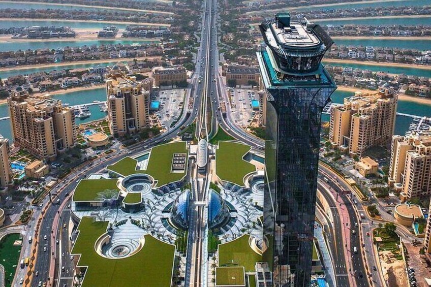View at Palm Jumeirah Pass