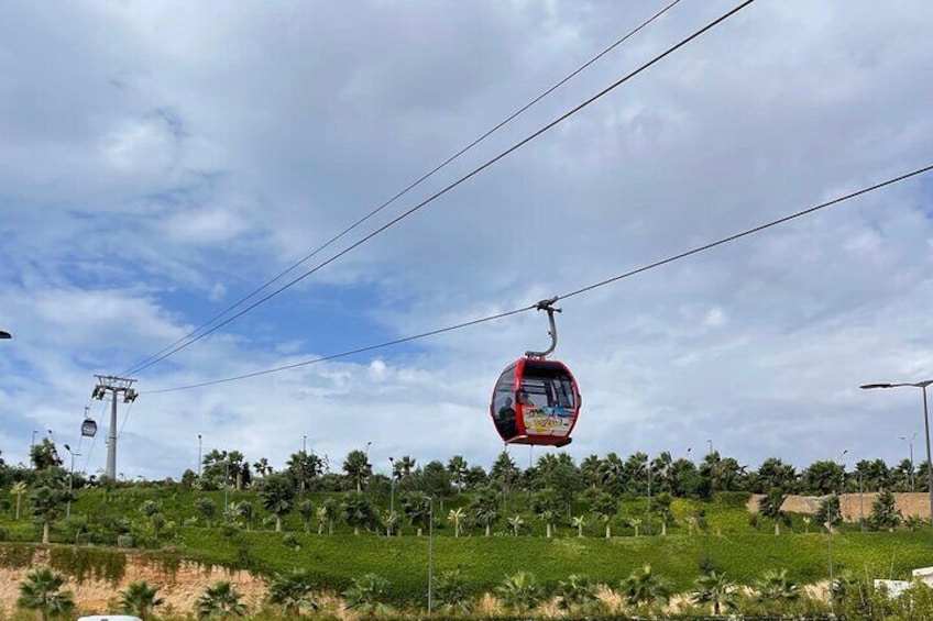 Marrakech: Day Trip to Agadir Croco Park, Cable Car and Beach Fun