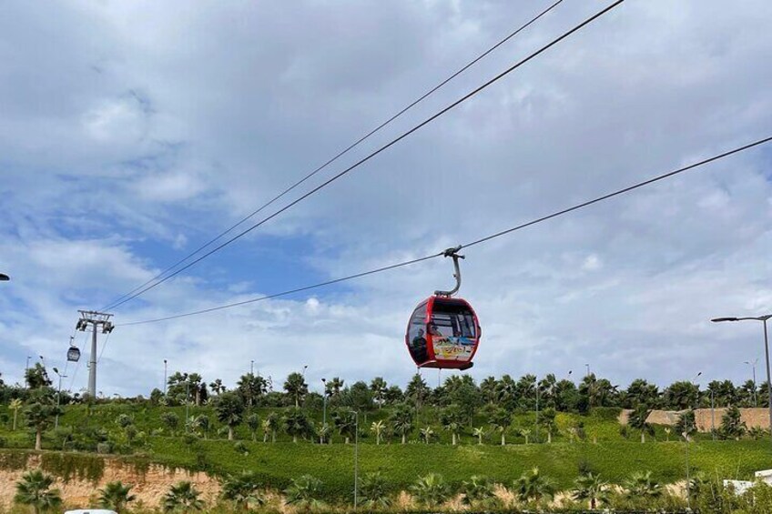 Marrakech: Day Trip to Agadir Croco Park, Cable Car and Beach Fun