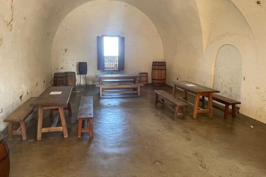 Soldier “mess hall”