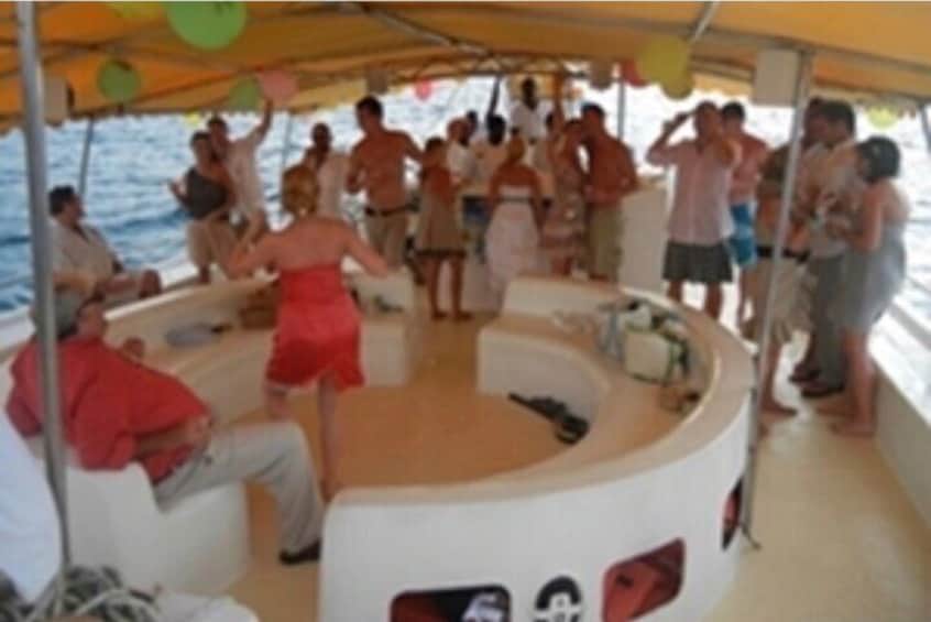 Princess Grand Jamaica Resort Catamaran Cruise Ricks Cafe Sunset
