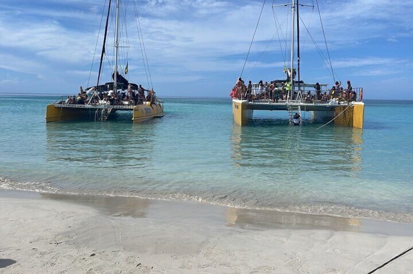 Princess Grand Jamaica Resort Catamaran Cruise Ricks Cafe Sunset