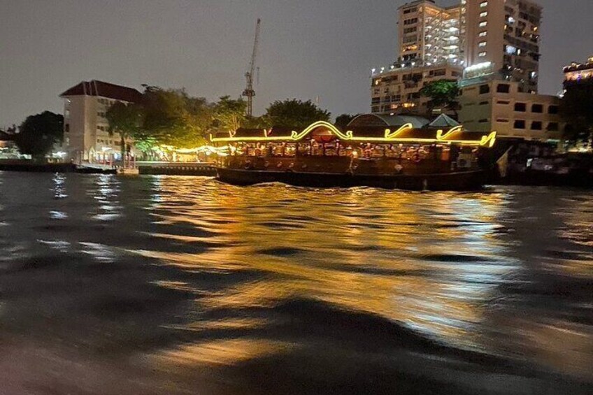 Longtail Boat Night River Ride - 1.5 hrs (self-guided)