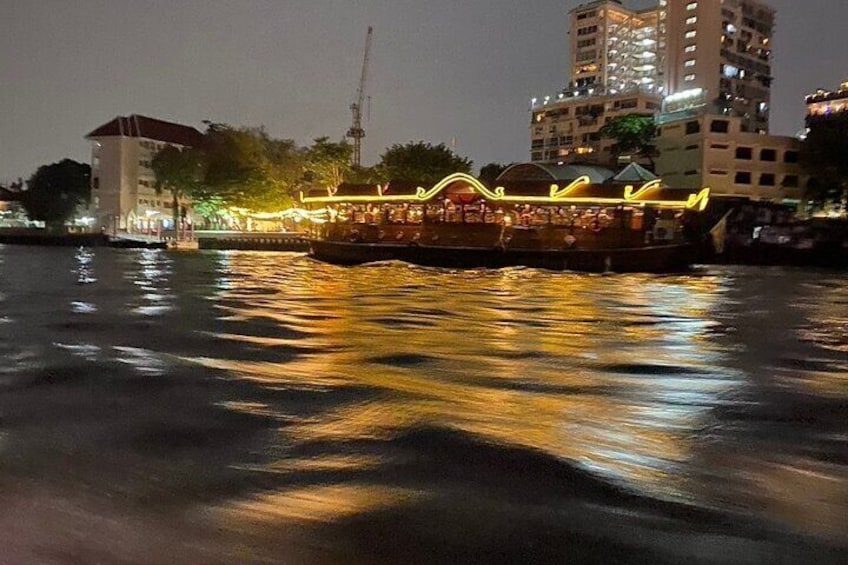 Longtail Boat Night River Ride - 1.5 hrs (self-guided)