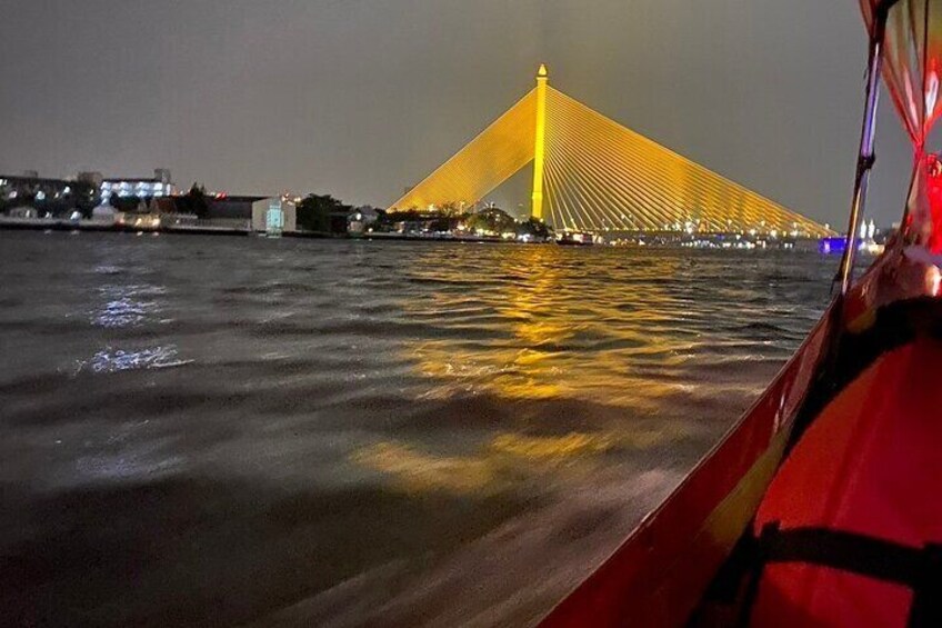 Longtail Boat Night River Ride - 1.5 hrs (self-guided)