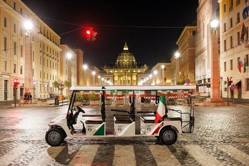 Rome in a Day Private Golf Cart Tour