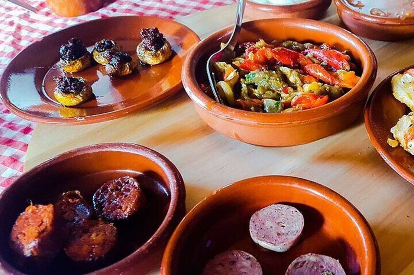 Full lunch with Majorcan specialties