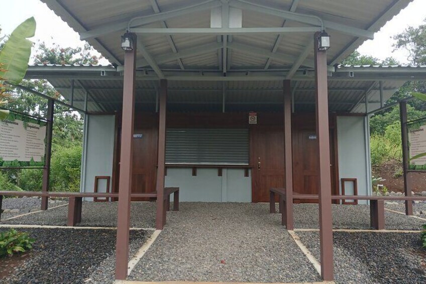 ANURA reception, where the walk begins and ends