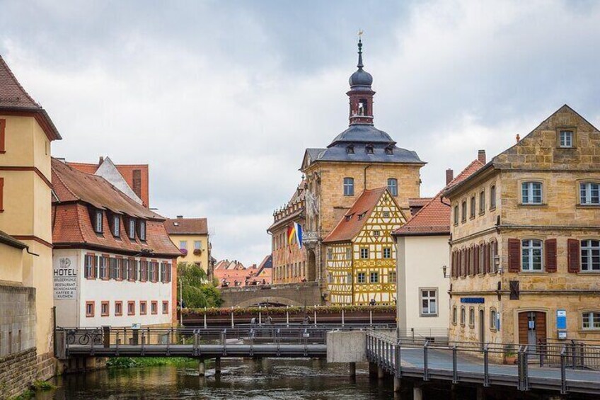 Bamberg Walking Tour from Altes Rathaus to Cathedral
