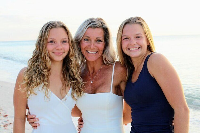 I am a very verbal photographer, "mom and Daughters"