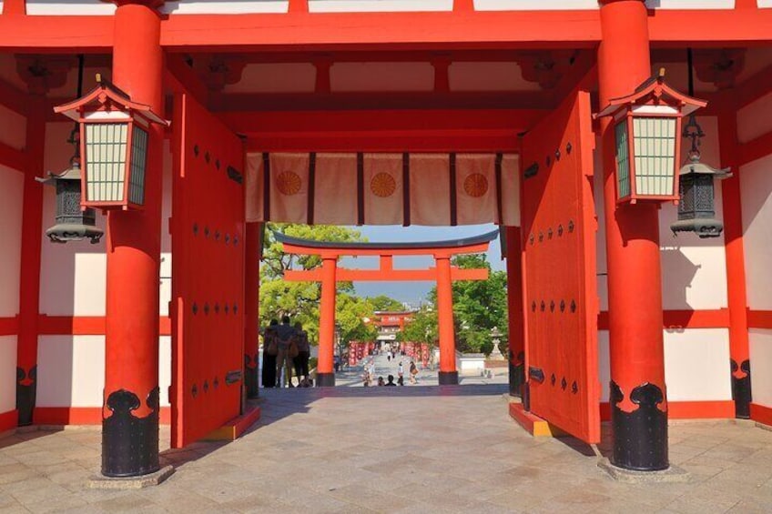 Arashiyama Sagano Romantic Train,Fushimi Inari Taisha & Nara Park