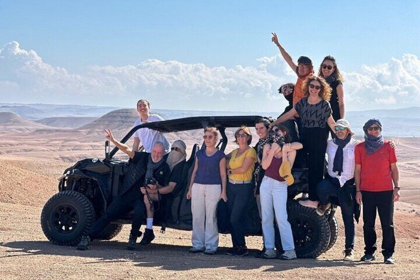 4-Seater Buggy in the Agafay Desert