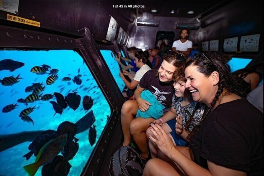 Hurghada Snorkeling and Semi-Submarine with transfer