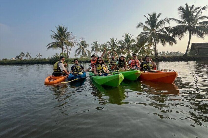 Kochi Kayaking Tour: Sunrise, Sunset & Floating Experience
