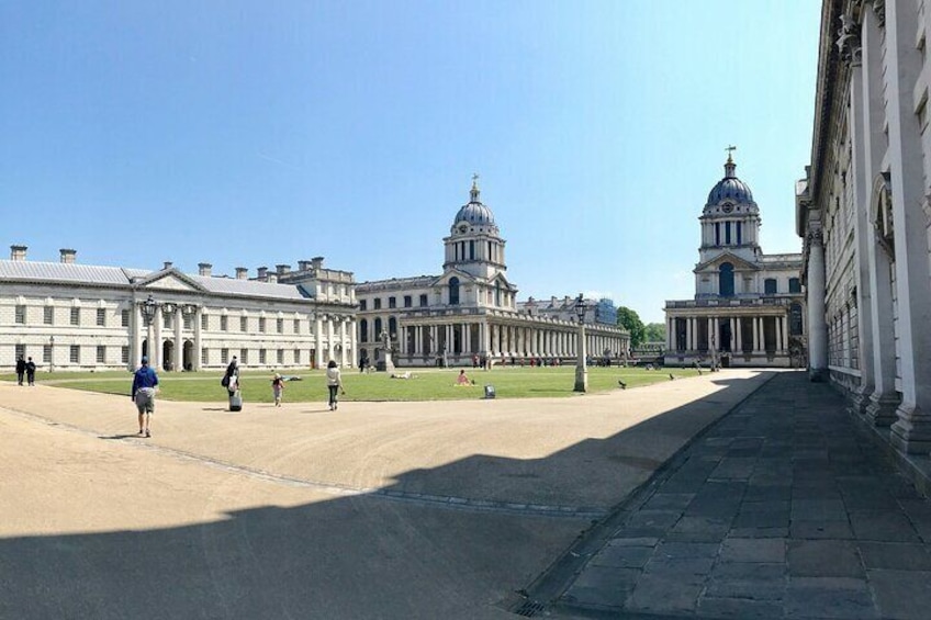 Old Royal Naval College where the experience takes place