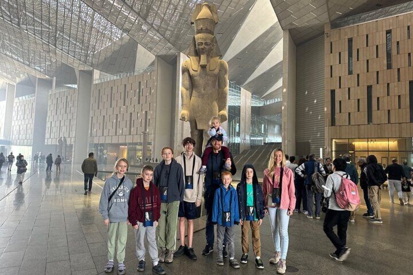 Grand Egyptian Museum, Saqqara & Giza Pyramids Tour