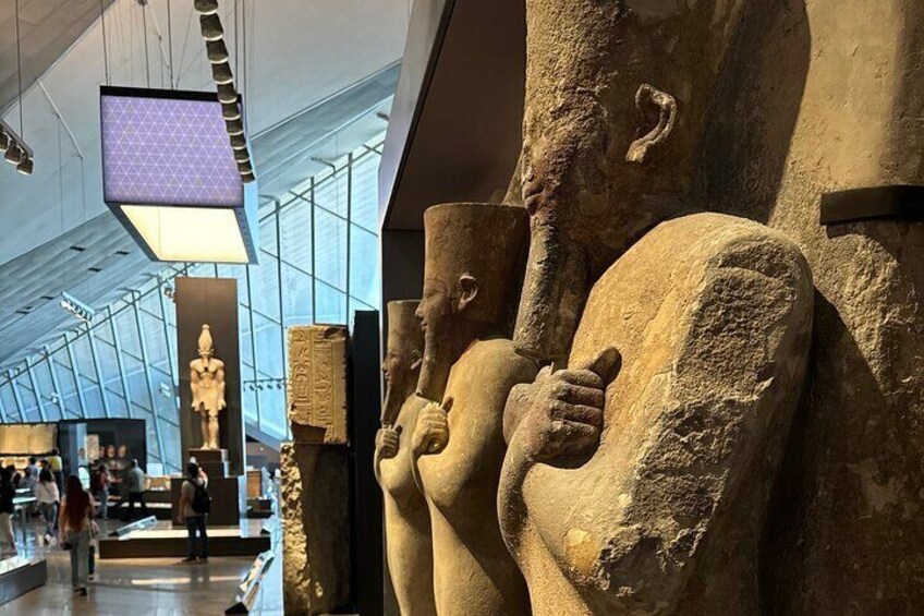 Grand Egyptian Museum, Saqqara & Giza Pyramids Tour