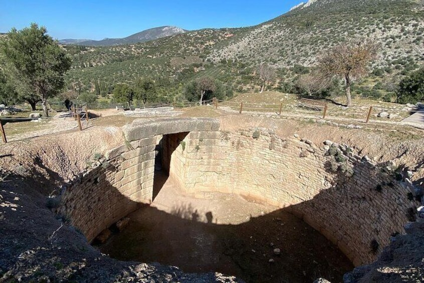 NafplioCorinth Canal and Mycenae Private Day Trip Including Lunch