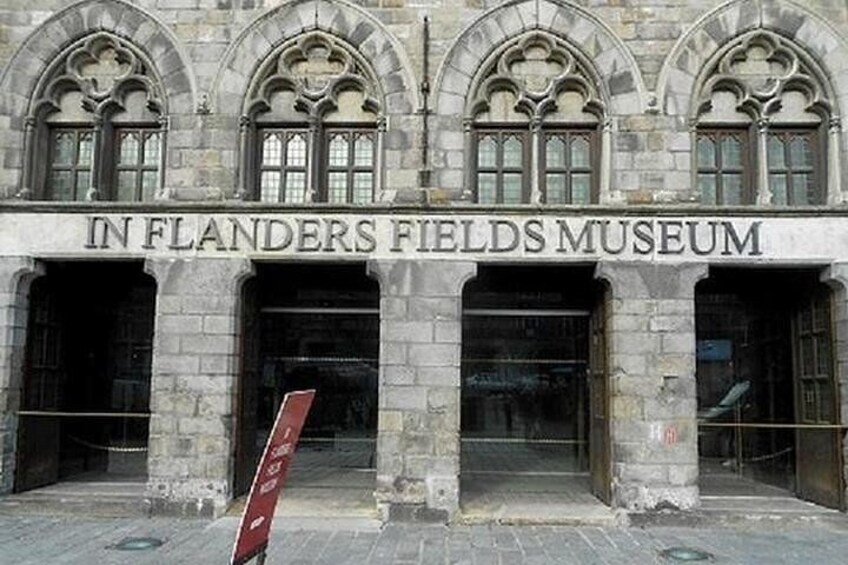 Tour of Flanders World War I Battlefields from Brussels