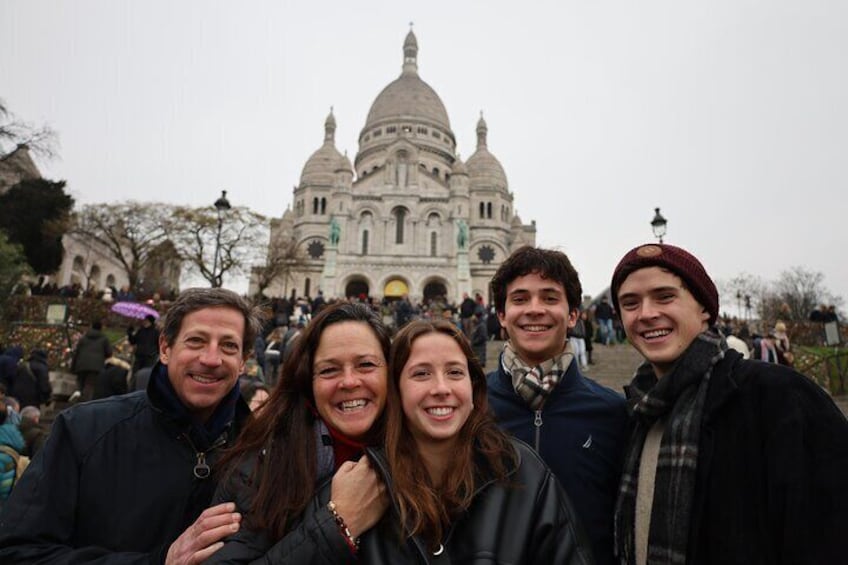 Ascend to the breathtaking Sacré-Cœur Basilica, perched atop the highest point in the city, offering panoramic views of Paris that will leave you speechless!