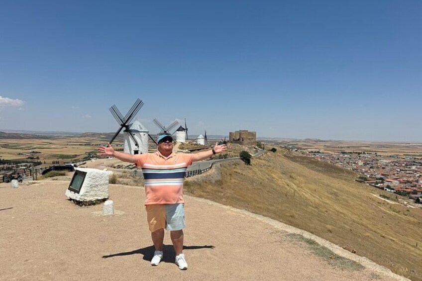 Madrid Tour Consuegra and Los Molinos del Quixote de la Mancha