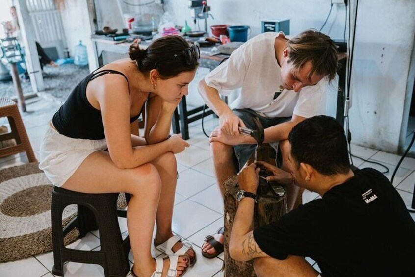 Bali: Silver Jewelry Making Class in Canggu
