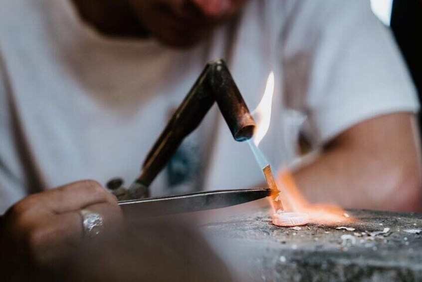 Bali: Silver Jewelry Making Class in Canggu
