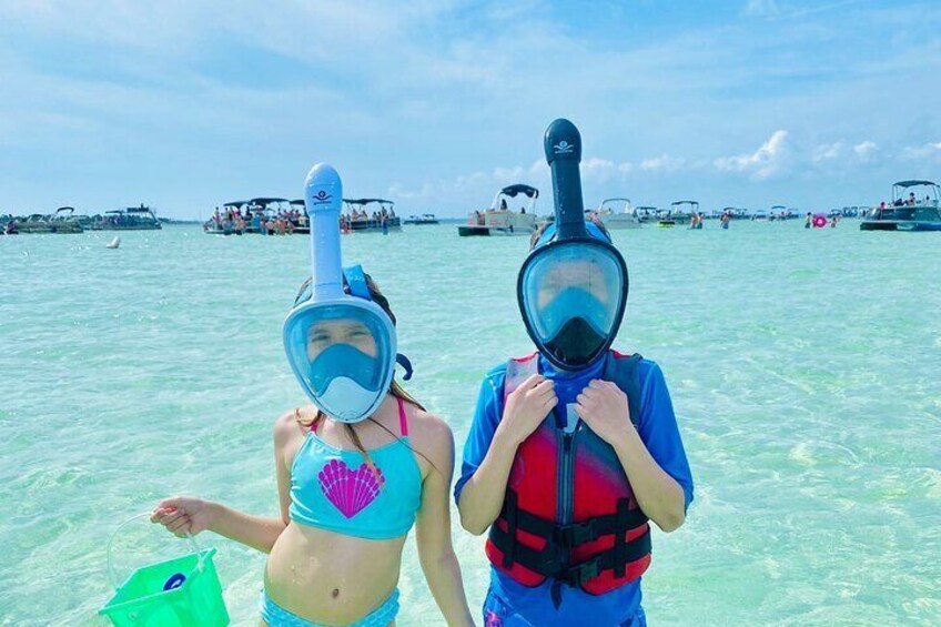 Private Crab Island Boat Tour at Miramar Beach