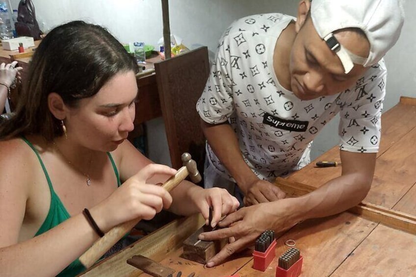 Bali Silver Jewelry Making Class in Sidemen