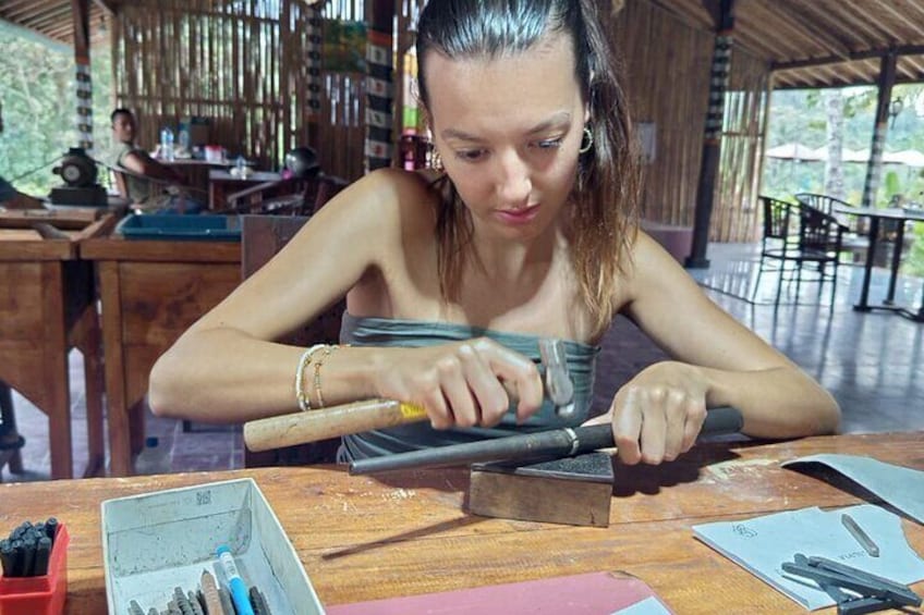 Bali Silver Jewelry Making Class in Sidemen