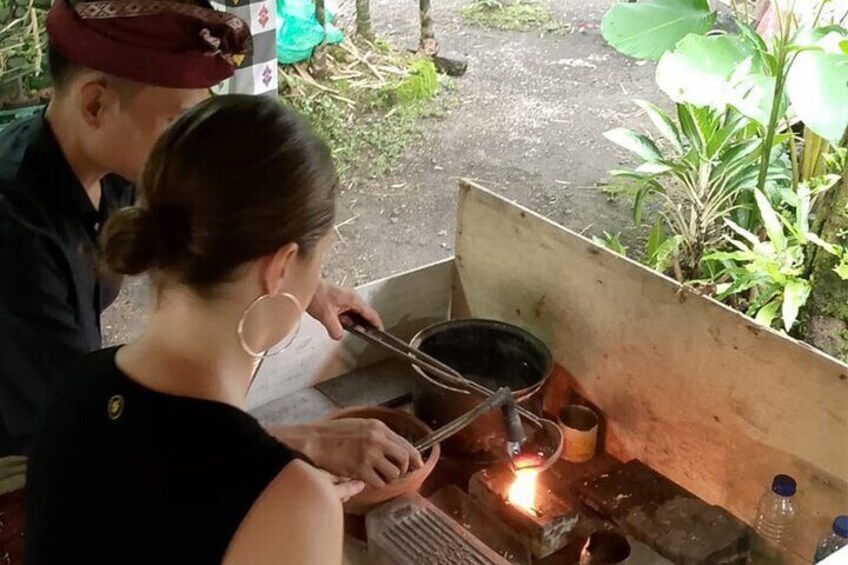 Bali Silver Jewelry Making Class in Sidemen