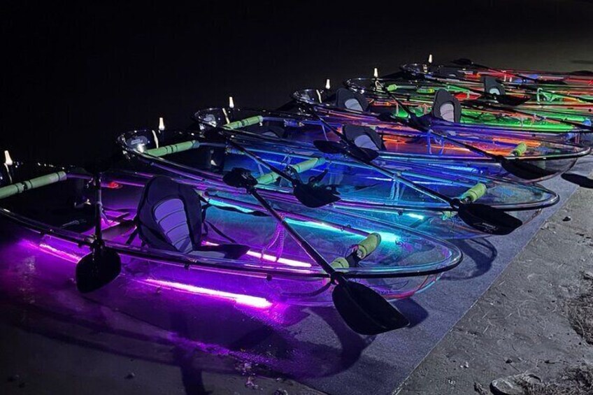 Glowing Kayak Tour Port Aransas - Lighthouse Lakes