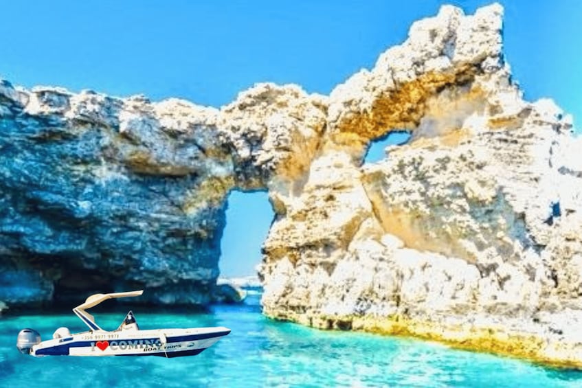 Picture 6 for Activity From Malta/Gozo: Comino & Crystal Lagoon Private Boat Trip