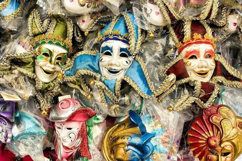 Venice: Private Carnival Mask Making with a Local Artisan