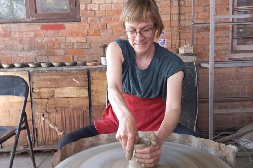 Pottery Making Workshop in Lalitpur Nepal