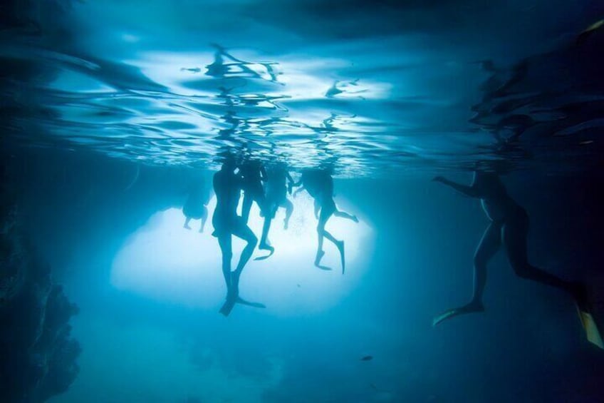 Blue Cave Dubrovnik - underwater image of Blue Cave in Dubrovnik