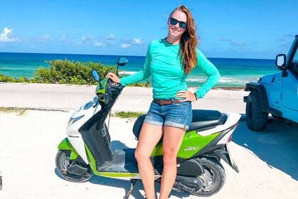 Renting Fantastic Scooter Tour San Andres Islas