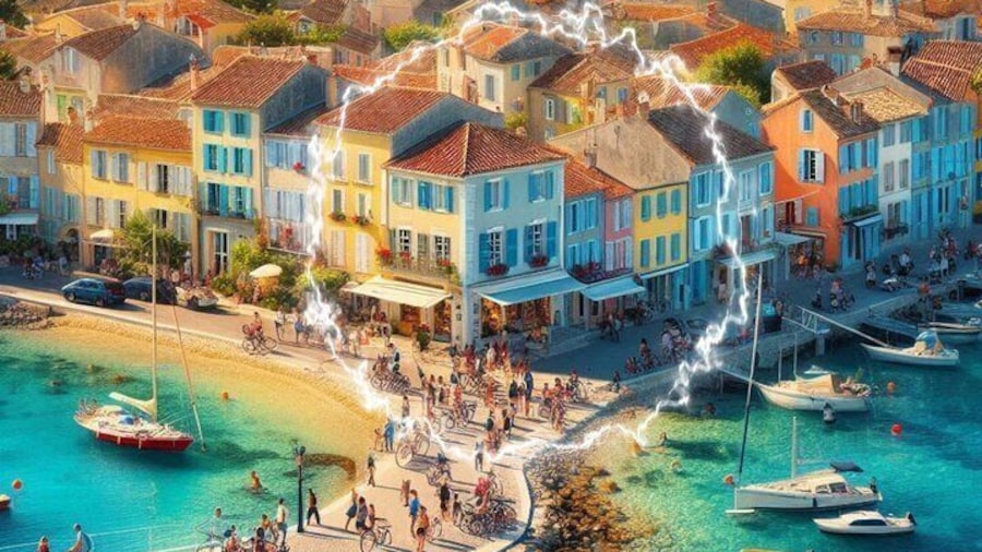 Hex track game and magic on the Island of Aix