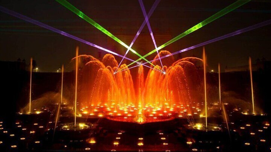 Akshardham Evening Tour and Musical Fountain Show