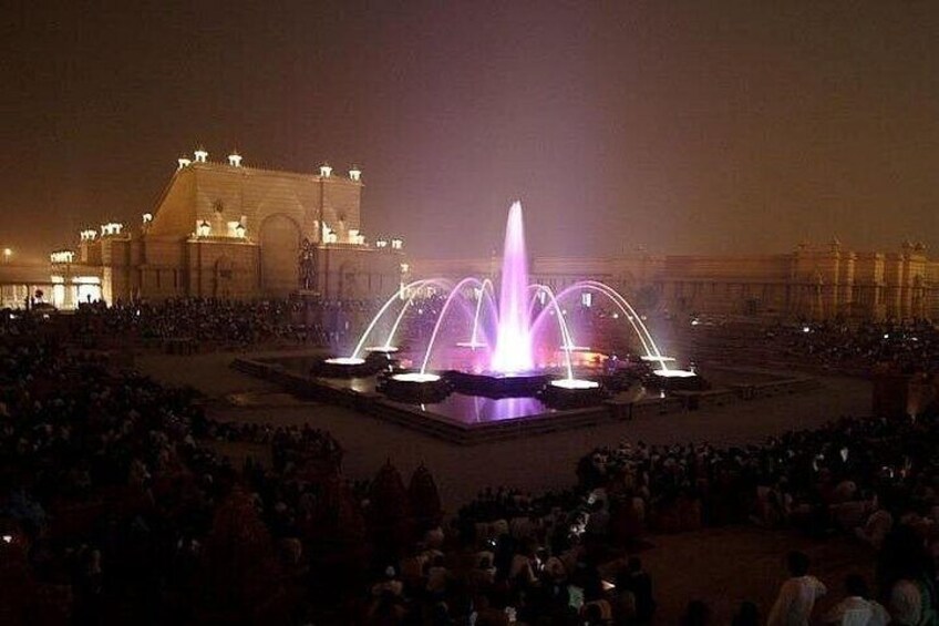 Akshardham Evening Tour and Musical Fountain Show