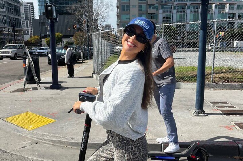 Scooter with friends!