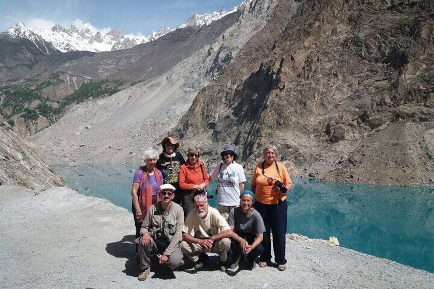 Stop at Attabad Lake Hunza