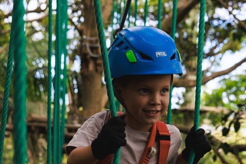 Treetops Adventures Newcastle Junior Ropes Course