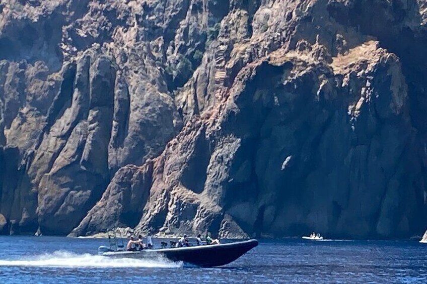 Scandola Girolata The Coves of Piana in Go Fast 10 Pax