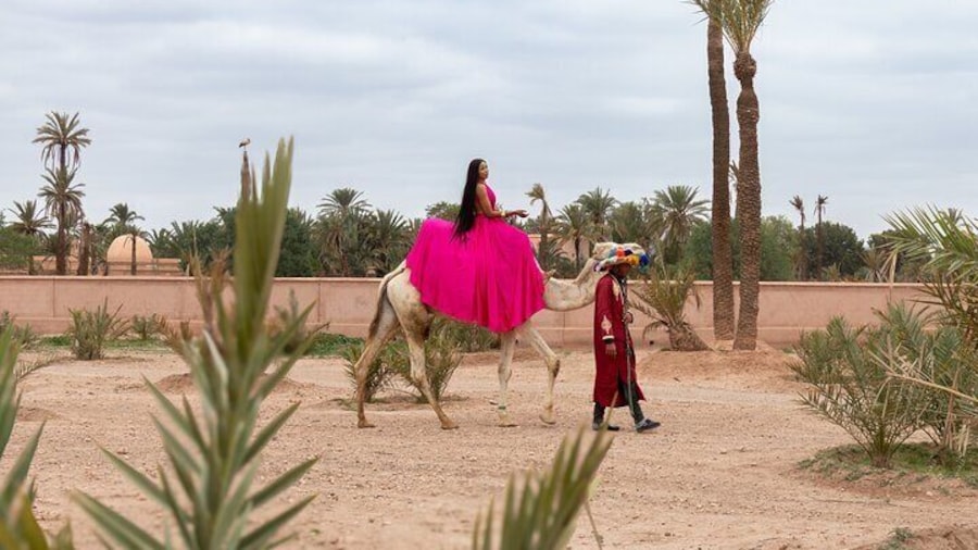 Flying Dress photoshoot in Marrakech