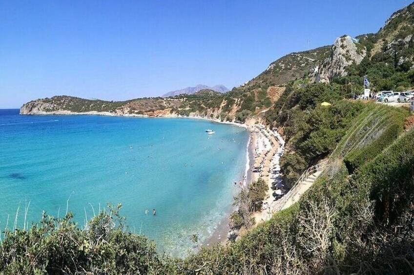 Crete and Heraklion Areas Direct Day Trip Voulisma Beach