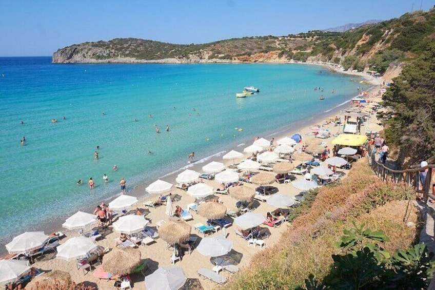 Crete and Heraklion Areas Direct Day Trip Voulisma Beach