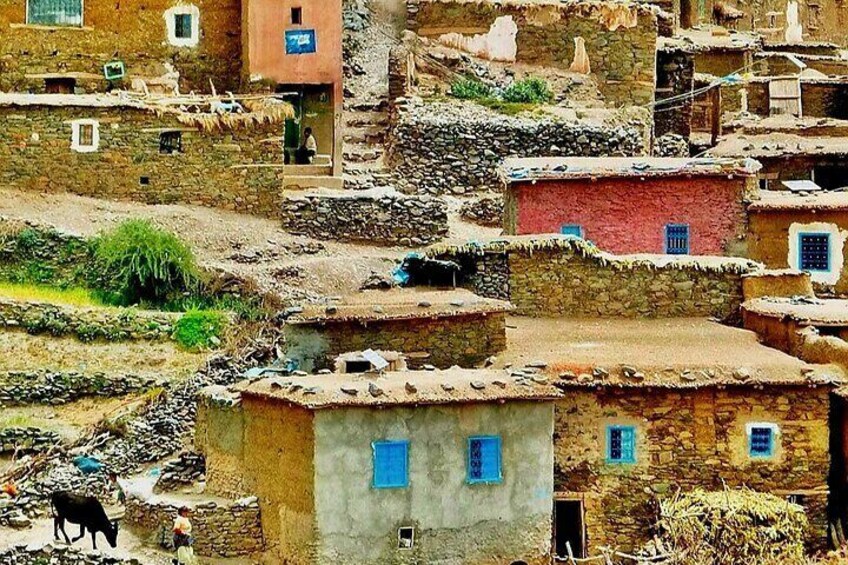 Lunch in the High Atlas: Ourika Valley Waterfalls & 3 Valleys 